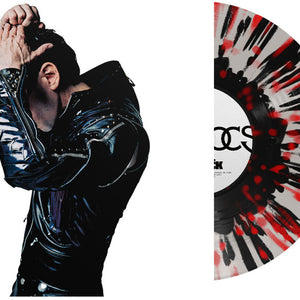 the album cover for Des Rocs - To Hell and Back [Indie Exclusive Black in Cloudy Clear w/ Black + Red Splatter]