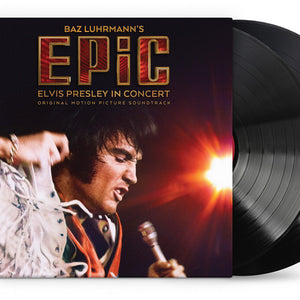 the album cover for Elvis Presley - Epic: Elvis Presley In Concert - O.S.T.