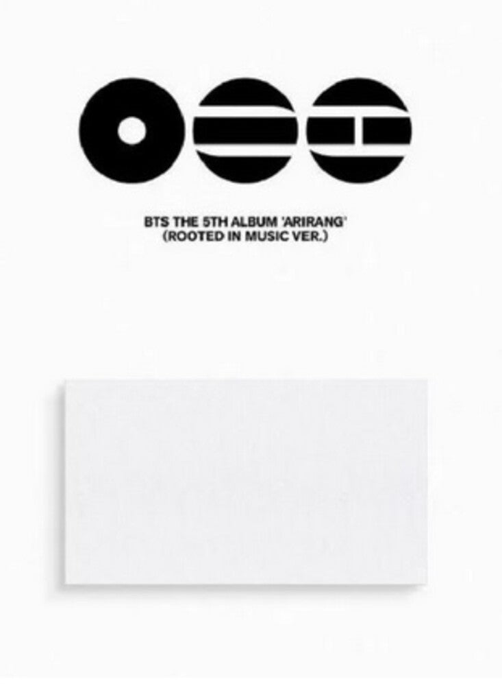 BTS - BTS The 5th Album 'ARIRANG' (Rooted In Music Ver