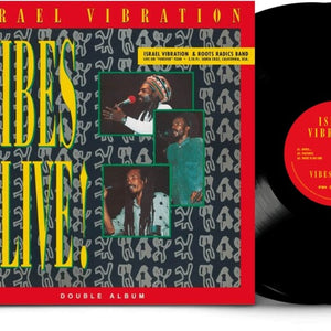 the album cover for Israel Vibration - Vibes Alive [Indie Exclusive]