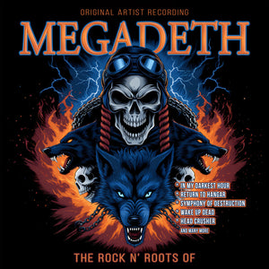 the album cover for Megadeth - Rock N Roots Of [Orange]