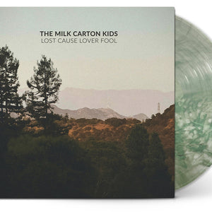 the album cover for The Milk Carton Kids - Lost Cause Lover Fool [Indie Exclusive Iridescent Green]