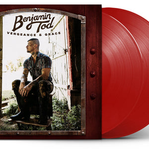 the album cover for Benjamin Tod - Vengeance and Grace [Indie Exclusive Opaque Red]
