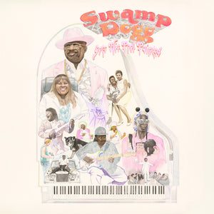 the album cover for Swamp Dogg - Swamp Dogg Gets His Pool Painted [Colored Vinyl] [RSD 2026]