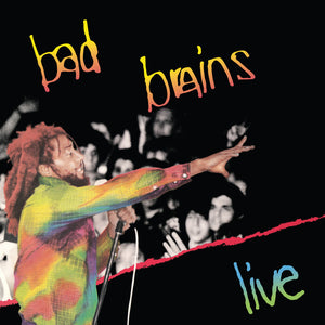 the album cover for Bad Brains - Live [Colored Vinyl] [RSD 2026]