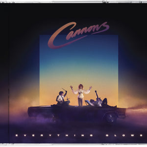 the album cover for Cannons - Everything Glows