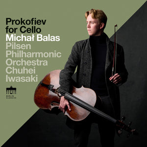 the album cover for Michal Balas - Prokofiev