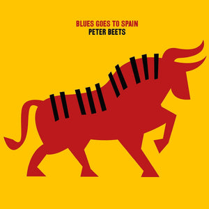 the album cover for Peter Beets - Blues Goes To Spain
