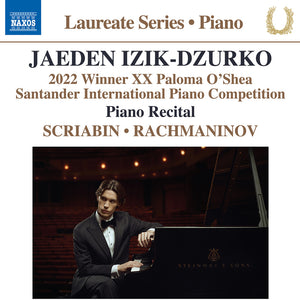 the album cover for Izik-Jaeden Dzurko - Jaeden Izik-Dzurko - Pno Recital