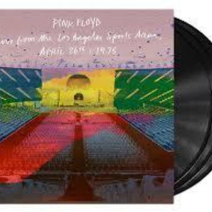 the album cover for Pink Floyd - Live From the Los Angeles Sports Arena, April 26th, 1975  [RSD 2026]