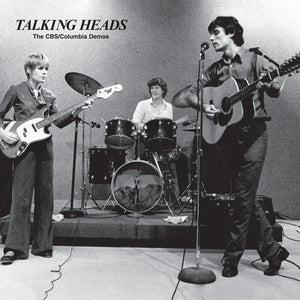 the album cover for Talking Heads - The CBS/Columbia Demos [RSD 2026]