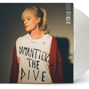 the album cover for Metric - Romanticize The Dive [White]