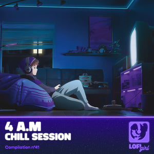 the album cover for 4 A.M Chill Session / Various (Colv) (Spla) - 4 A.M Chill Session / Various [Colored Vinyl] (Spla)