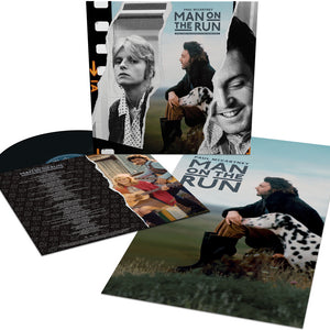 the album cover for Paul McCartney & Wings - Man On The Run Soundtrack