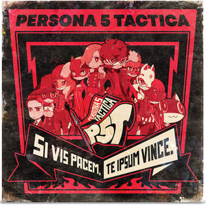 the album cover for Atlus Sound Team (Colv) - Persona 5 Tactica - O.S.T. [Colored Vinyl]