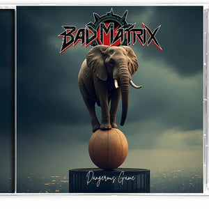 the album cover for Bad Matrix - Dangerous Game