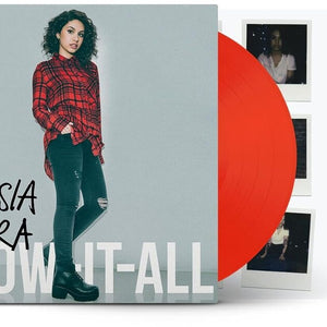 the album cover for Alessia Cara - Know-It-All - Deluxe [Red with Signed Insert]