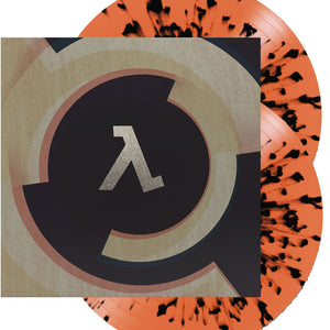 the album cover for Valve - Half-Life: Alyx - O.S.T. [Indie Exclusive Orange with Black Splatter]