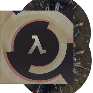 the album cover for Valve - Half-Life: Alyx - O.S.T. [Black with Orange Splatter]