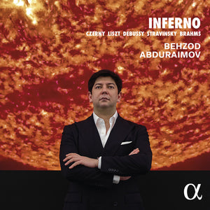 the album cover for Behzod Abduraimov - Inferno