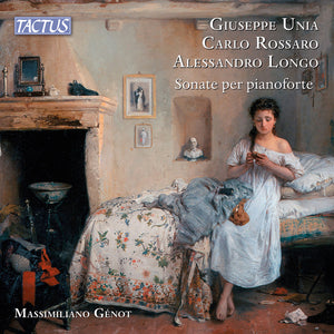 the album cover for Massimiliano Genot - Unia Rossaro & Longo: Pno Sonatas