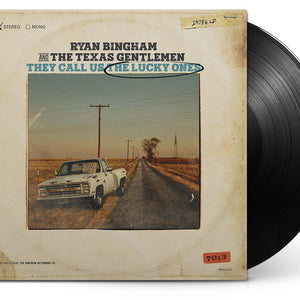 the album cover for Ryan Bingham - They Call Us The Lucky Ones