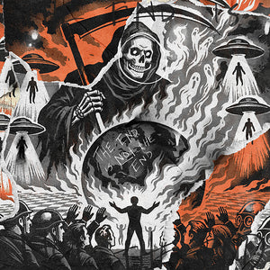the album cover for Atreyu - End Is Not The End [Orange]