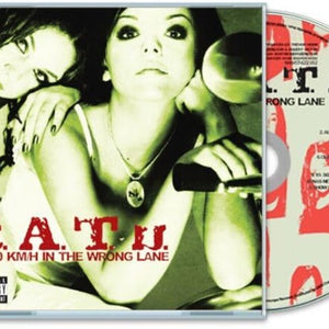 the album cover for T.A.T.U. - 200 Km/h In The Wrong Lane