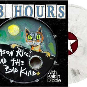 the album cover for Jason Ricci  & The Bad Kind / Dibble,Kaitlin - 13 Hours [Colored Vinyl] (Wht)