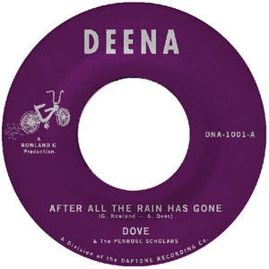 the album cover for Dove - After All The Rain Has Gone B/W Grind On