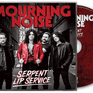 the album cover for Mourning Noise - Serpent Lip Service