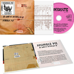 the album cover for Humble Pie - As Safe As Yesterday Is