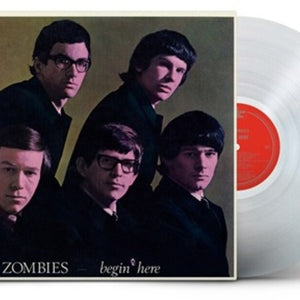 the album cover for The Zombies - Begin Here - Mono Remastered [Indie Exclusive Glass Clear]
