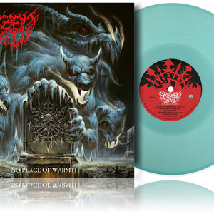 the album cover for Frozen Soul - No Place of Warmth [Translucent Light Blue]