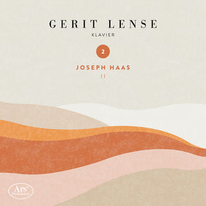 the album cover for Gerit Lense - Klavierstucke