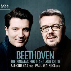 the album cover for Paul Watkins - Beethoven: Sons For Pno & Cello