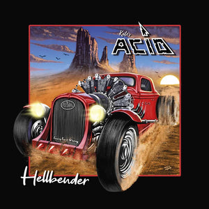 the album cover for Kate's Acid - Hellbender - Neon Orange [Colored Vinyl] (Org)