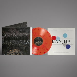 the album cover for Shye Ben Tzur / Jonny Greenwood / The Rajasthan Express - Ranjha [Red/Coral Splatter]
