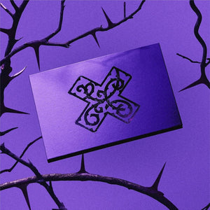 the album cover for TOMORROW X TOGETHER - 7TH YEAR: A Moment of Stillness in the Thorns [TENSION ver.]