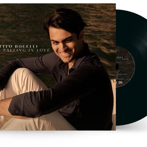 the album cover for Matteo Bocelli - Falling In Love (Blk) (Uk)