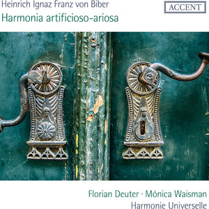 the album cover for Florian Deuter  / Waisman,Monica - Biber: Harmonia Artificioso-Ariosa