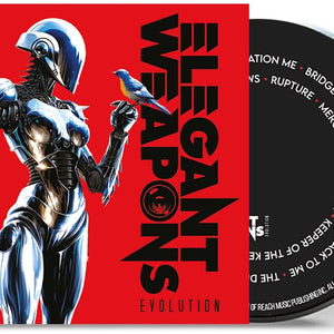 the album cover for Elegant Weapons - Evolution