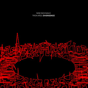 the album cover for Nine Inch Nails - Tron Ares: Divergence