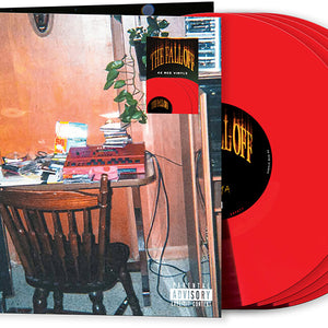 the album cover for J. Cole - The Fall-Off [Red]