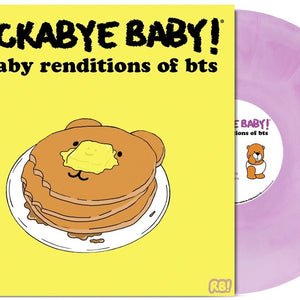 the album cover for Rockabye Baby! - Lullaby Renditions Of Bts