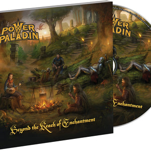 the album cover for Power Paladin - Beyond The Reach Of Enchantment (Uk)