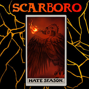 the album cover for Scarboro - Hate Season