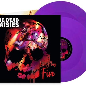 the album cover for Dead Daisies - Live Plus Five - Purple (Bonus Tracks) [Colored Vinyl]