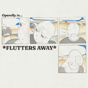 the album cover for Operelly - Flutters Away / Handwriting Practice No. 1