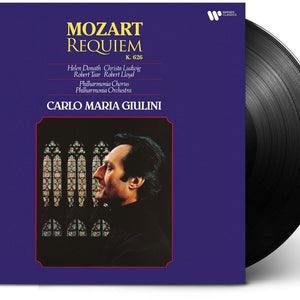 the album cover for Carlo Giulini  Maria - Mozart: Requiem [Remastered] [Reissue]
